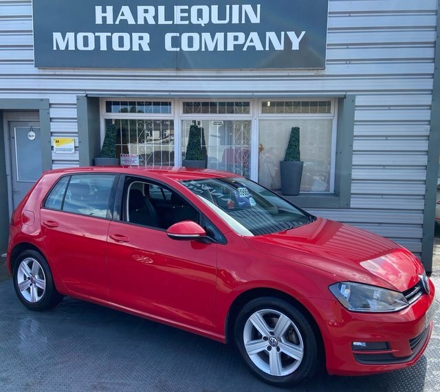 Compare Volkswagen Golf 1.4 Match Tsi Bluemotion Technology 124 Bhp SH65GBO Red