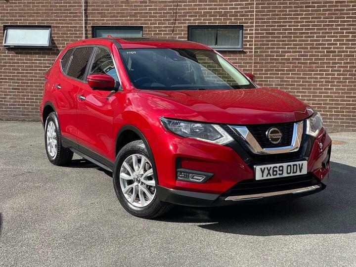 Compare Nissan X-Trail 1.7 Dci Acenta Premium Euro 6 Ss YX69ODV Red