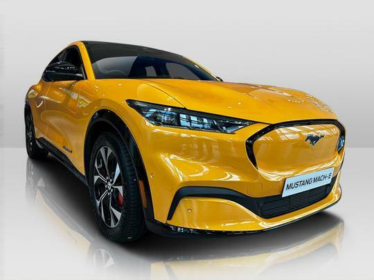 Compare Ford Mustang Mach-E Mach-e Premium Rwd  Orange