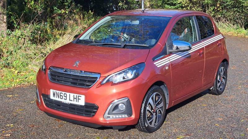 Compare Peugeot 108 108 Collection WN69LHF Red