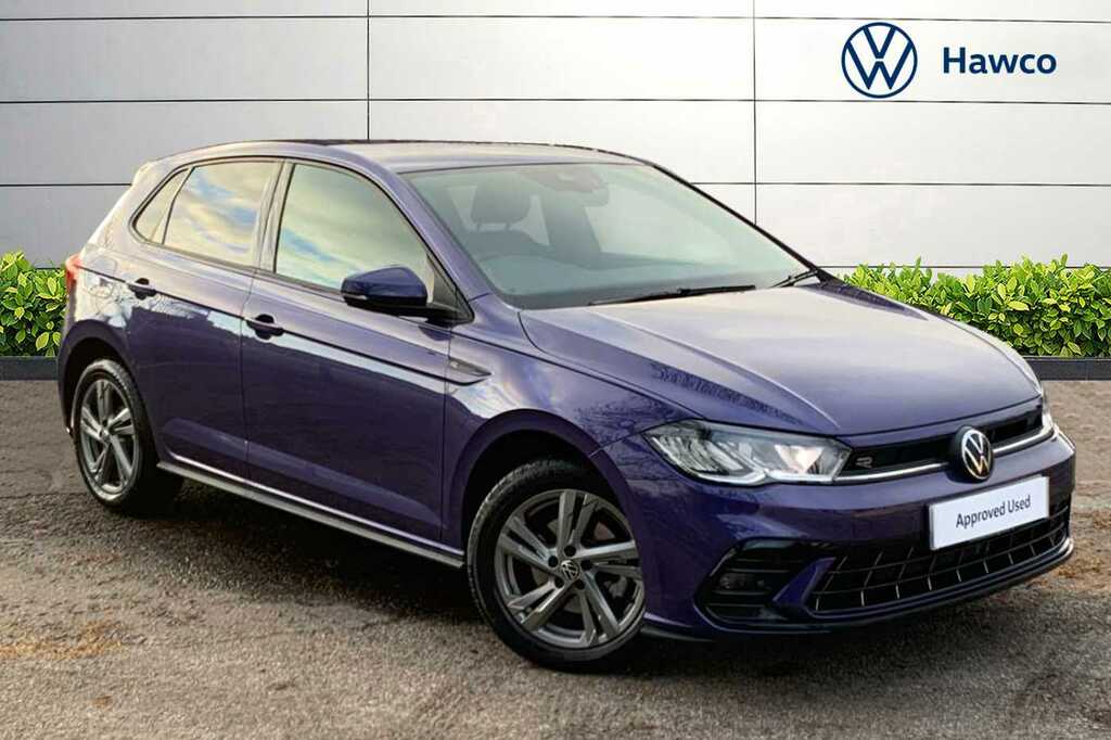Compare Volkswagen Polo 1.0 Tsi 110Ps R-line Dsg SY23RZM Purple
