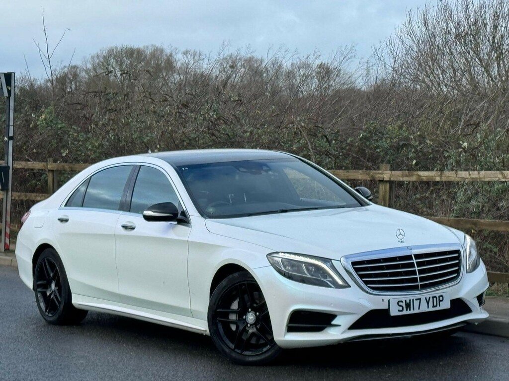 Compare Mercedes-Benz S Class 3.0 Ld V6 Amg Line Executive G-tronic Euro 6 S SW17YDP White