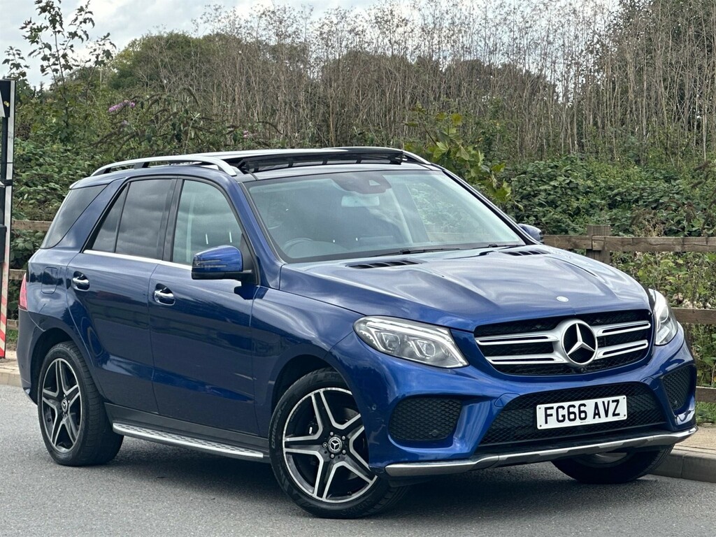 Compare Mercedes-Benz GLE Class Gle 250 D 4Matic Amg Line Premium FG66AVZ Blue
