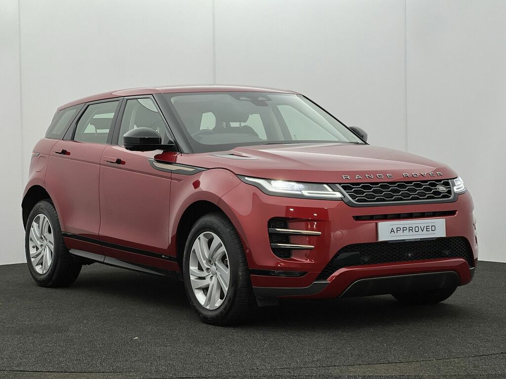 Compare Land Rover Range Rover Evoque 2.0 D200 R-dynamic Hse HG21TTO Red