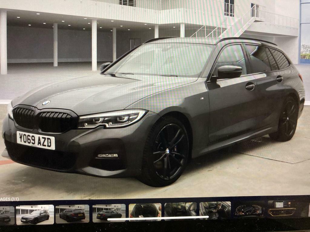 Compare BMW 3 Series 3.0 330D M Sport Plus Edition Touring Xdrive Y069AZD Grey