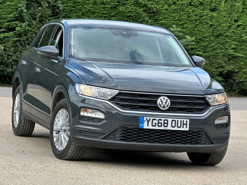 Compare Volkswagen T-Roc 1.0 Tsi S Euro 6 Ss YG68OUH Grey