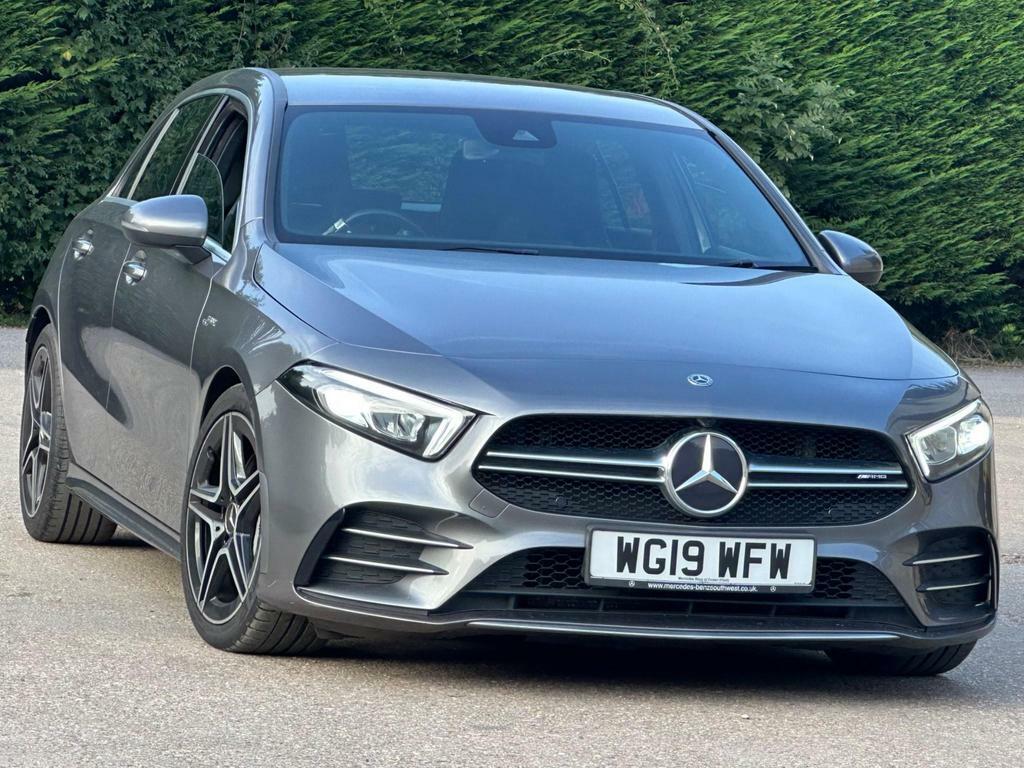 Compare Mercedes-Benz A Class 2.0 A35 Amg Spds Dct 4Matic Euro 6 Ss WG19WFW Grey