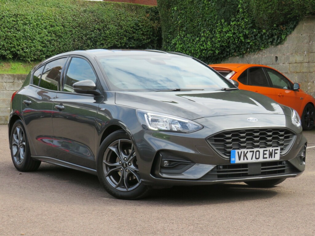 Compare Ford Focus St-line Edition Mhev 1.0 125Ps Front Rear Sen VK70EWF Grey