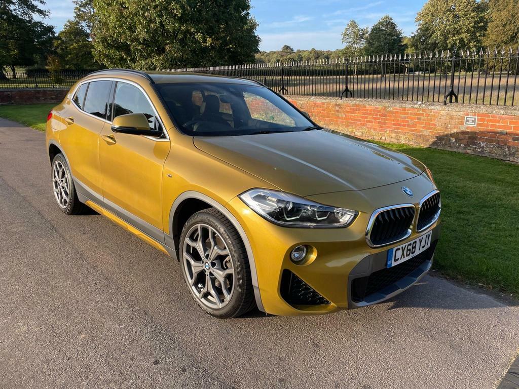 Compare BMW X2 2.0 20I M Sport X Dct Sdrive Euro 6 Ss CX68YJY Gold