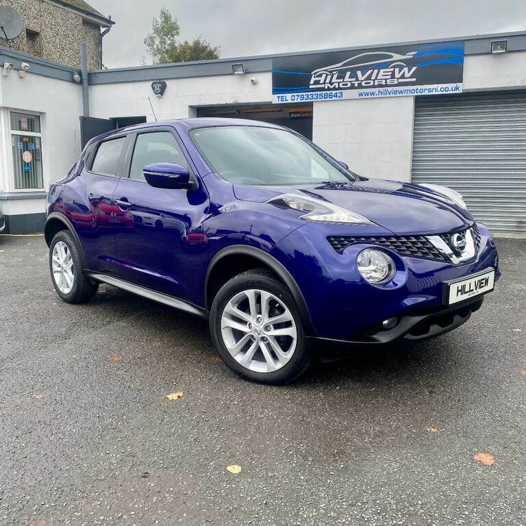 Compare Nissan Juke 1.5 Dci N-connecta VN66VLB Blue