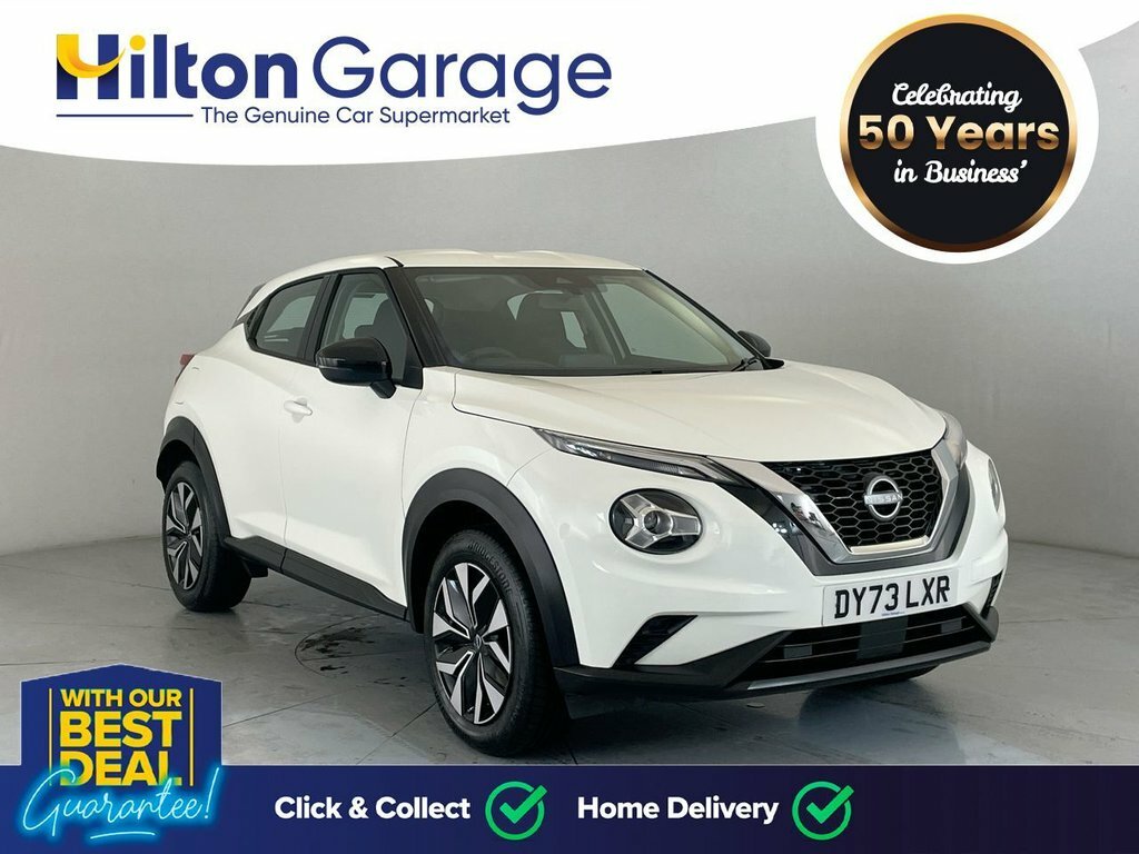 Compare Nissan Juke 1.0 Dig-t Acenta 113 Bhp DY73LXR White