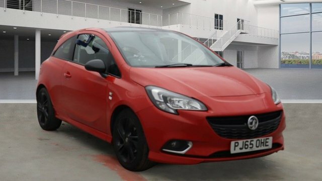 Compare Vauxhall Corsa 1.2 Limited Edition PJ65OHE Red