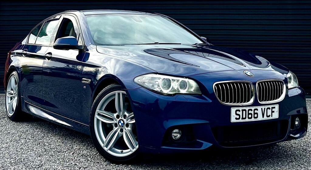 Compare BMW 5 Series Saloon 2.0 SD66VCF Blue