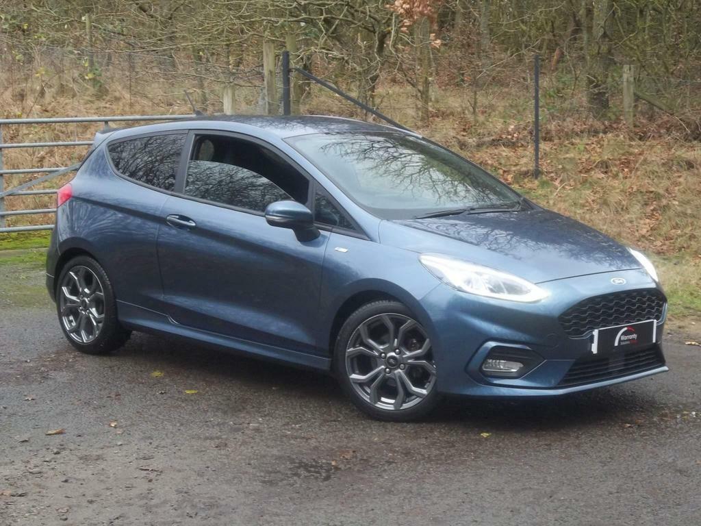 Compare Ford Fiesta 1.0T Ecoboost Mhev St-line Edition Euro 6 Ss  Blue