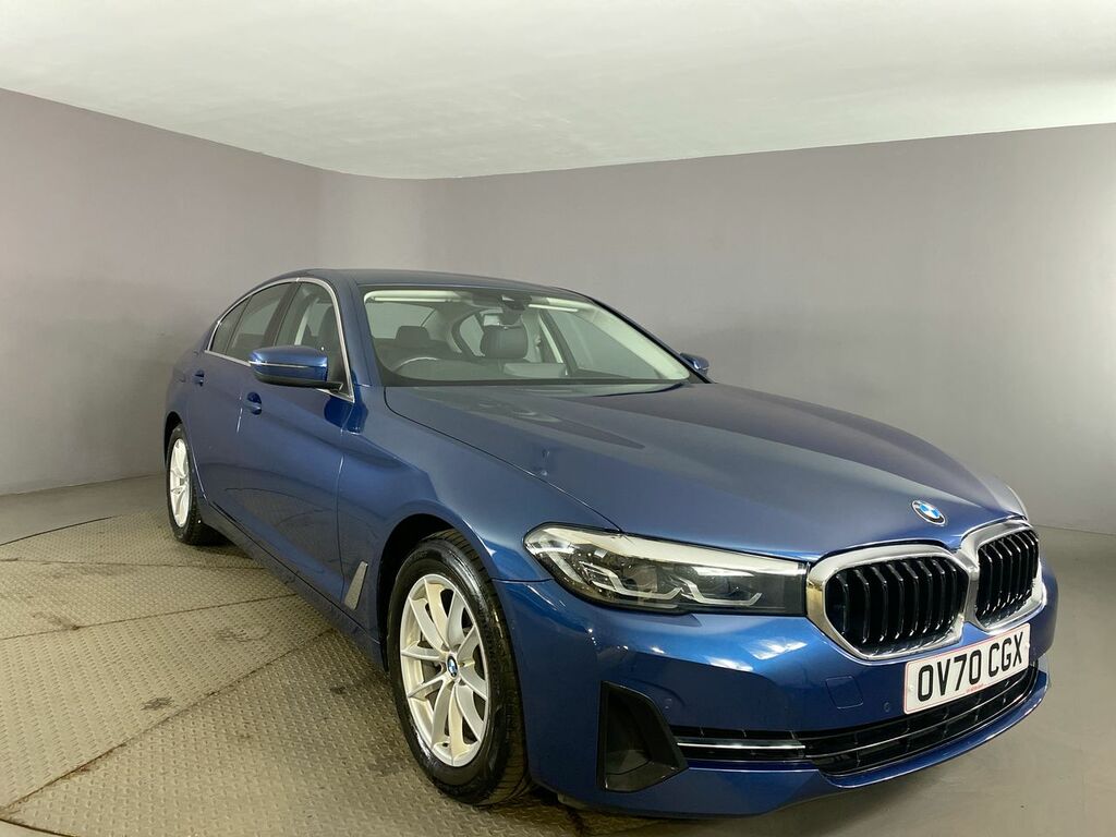 Compare BMW 5 Series 2.0 520D Se Mhev 188 Bhp OV70CGX Blue