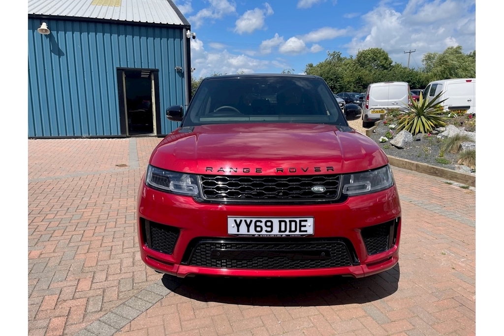 Compare Land Rover Range Rover Sport Range Rover Sport Hst YY69DDE Red
