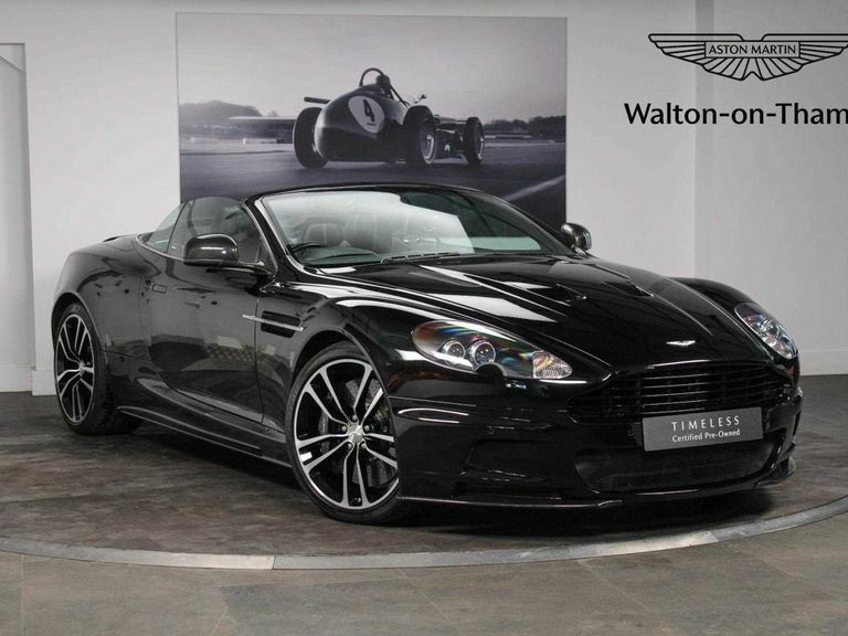 Compare Aston Martin DBS 6.0 V12 Carbon Black Volante T-tronicii Euro 5 JC04OMG Black