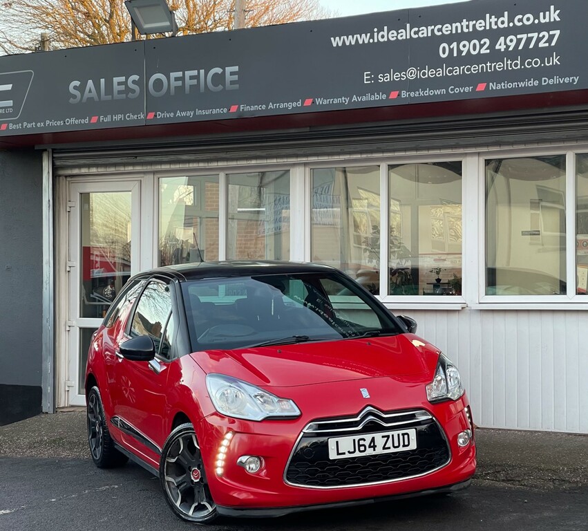 Citroen DS3 1.6 E-hdi Airdream Dstyle Plus Hatchback Diese Red #1