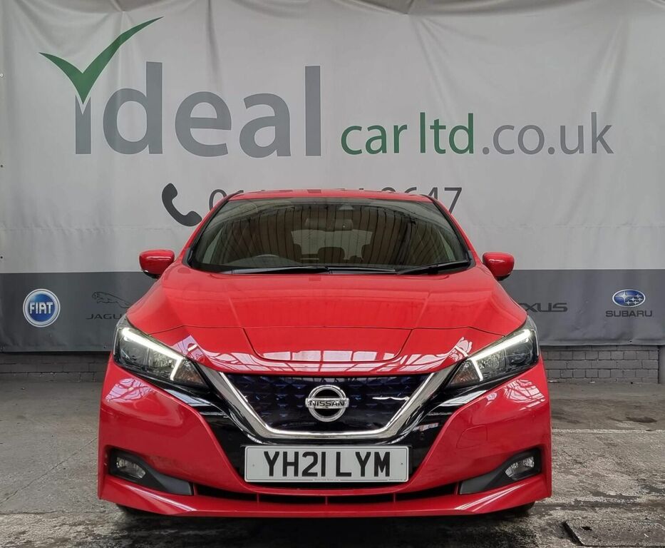 Compare Nissan Leaf Hatchback 40Kwh N-connecta 202121 YH21LYM Red