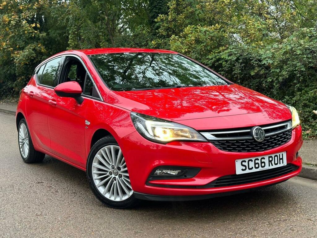 Compare Vauxhall Astra 1.4T 16V 150 Elite SC66ROH Red