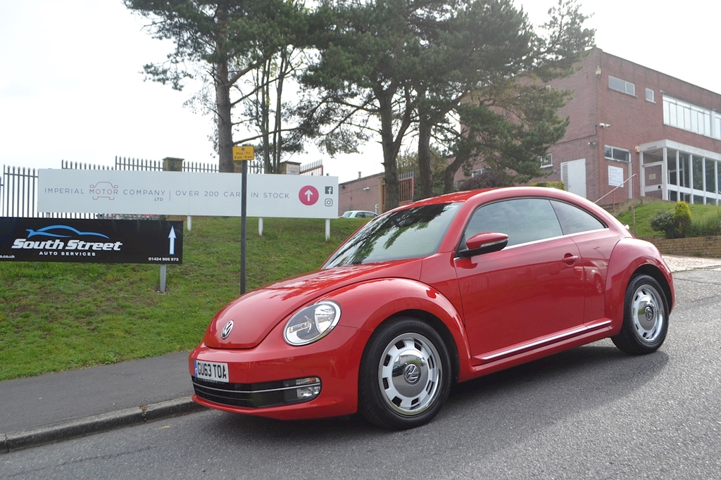Volkswagen Beetle Tsi Design U1886 Ulez Red #1