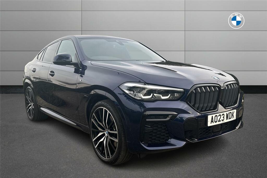Compare BMW X6 Xdrive30d Mht M Sport Step Pro Pack AO23WDK Blue