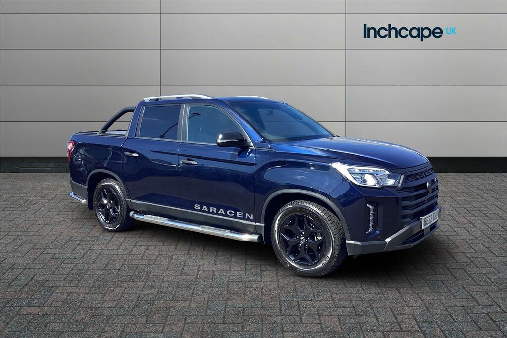 Compare SsangYong Musso Double Cab Pick Up 202 Saracen RE22THU Blue
