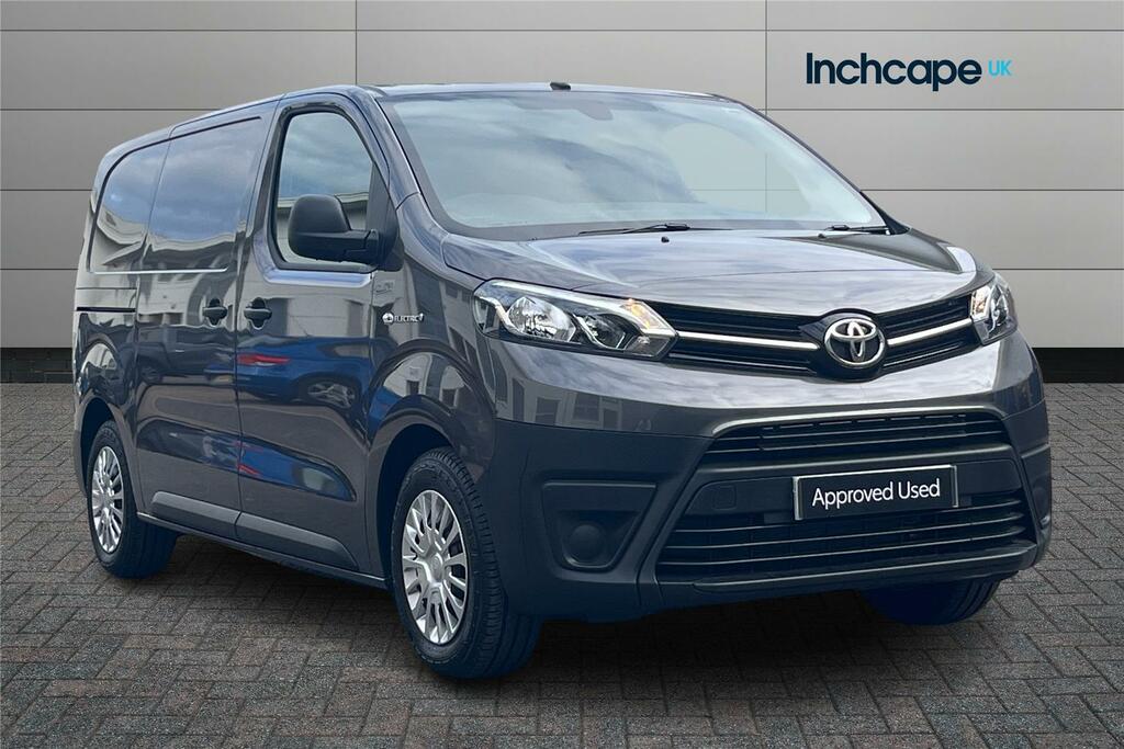 Compare Toyota PROACE 100Kw Icon 75Kwh Van RA23AVE Grey