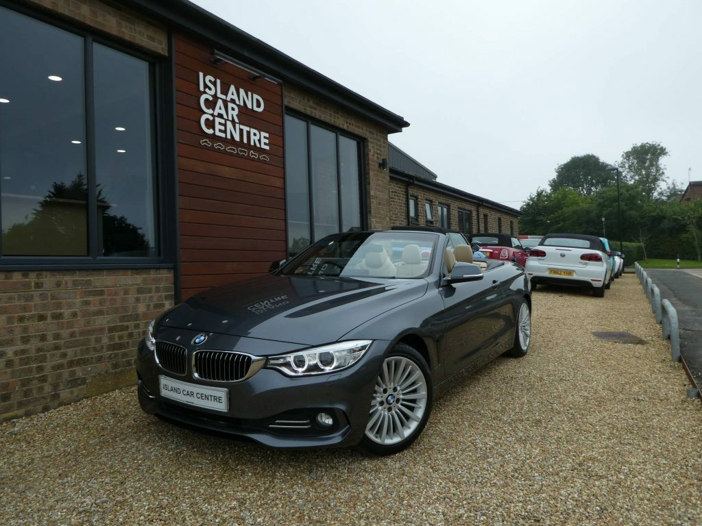 Compare BMW 4 Series Convertible 420D Luxury  Grey