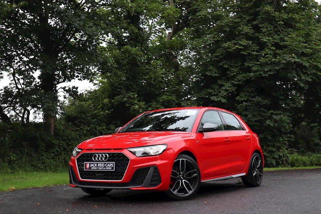 Compare Audi A1 Tfsi S Line Competition RL19LHD Red