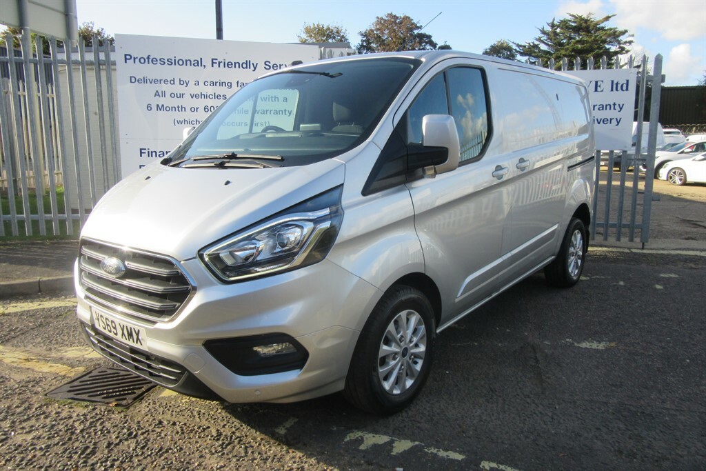 Compare Ford Transit Custom 2.0 280 Ecoblue Limited Panel Van Manua YS69XMX Silver