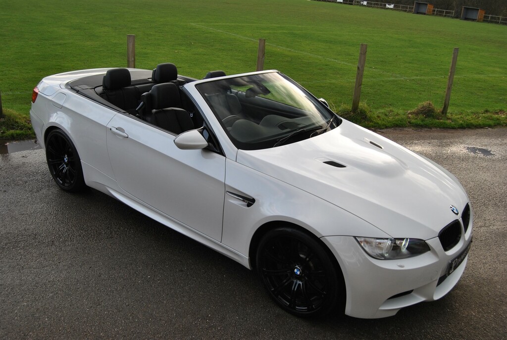 BMW M3 Convertible White #1
