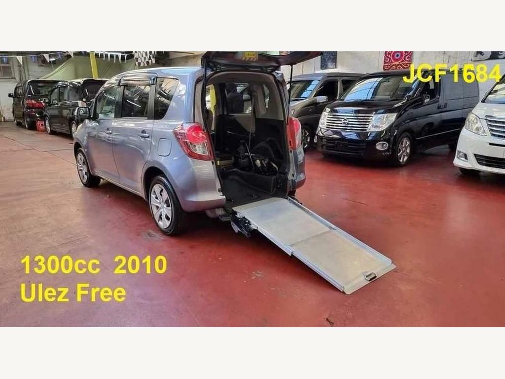 Compare Toyota Verso 1.3 Mobility Acess Ramp YL10UBG Grey