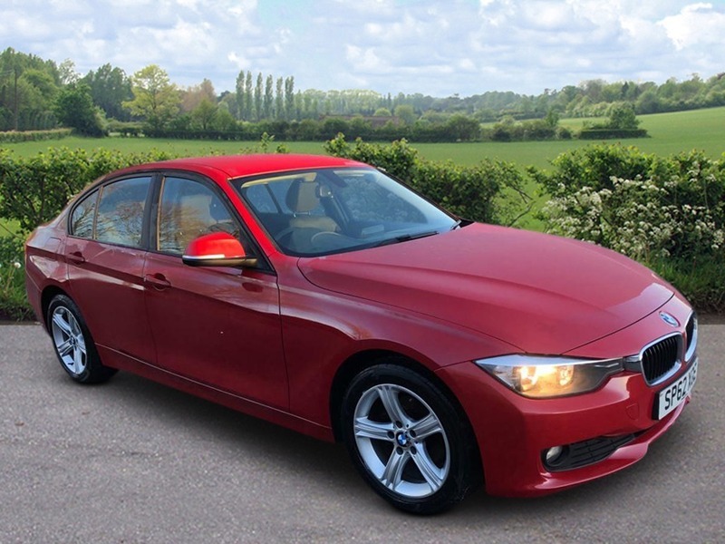 Compare BMW 3 Series 318D Se SP62XGE Red