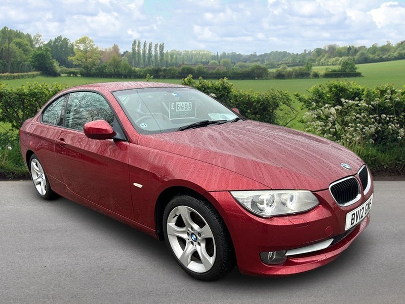 Compare BMW 3 Series 320D Se BV12GWE Red