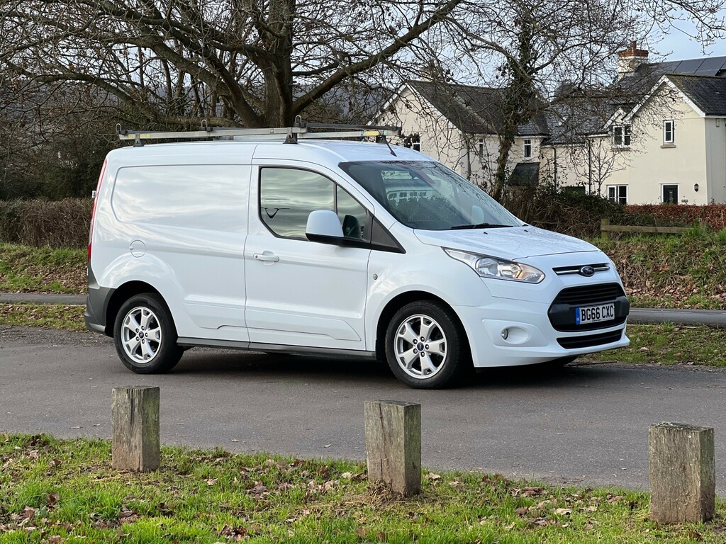 Compare Ford Transit Connect 200 Limited Pv BG66CXC White