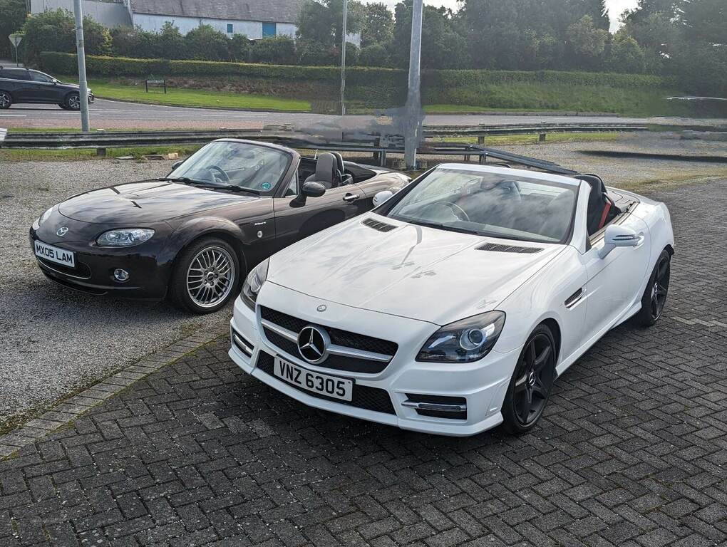 Compare Mercedes-Benz SLK Slk 250 Cdi Blueefficiency VNZ6305 White