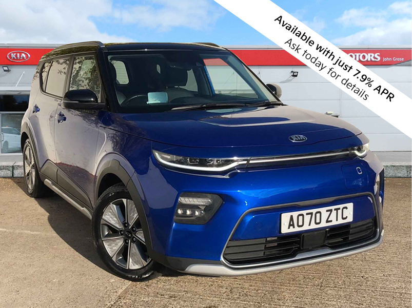 Compare Kia Soul 150Kw First Edition 64Kwh Hatchback AO70ZTC Blue