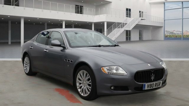 Compare Maserati Quattroporte Saloon V80RGR Grey