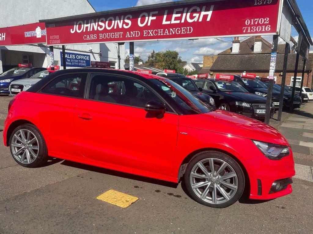 Compare Audi A1 1.4 Tfsi S Line Style Edition Euro 5 Ss PY14BXP Red