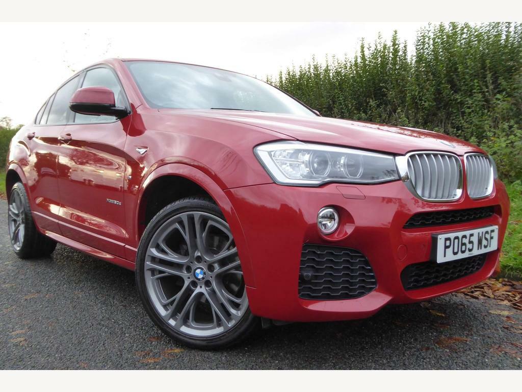 Compare BMW X4 3.0 30D M Sport Xdrive Euro 6 Ss P065WSF Red
