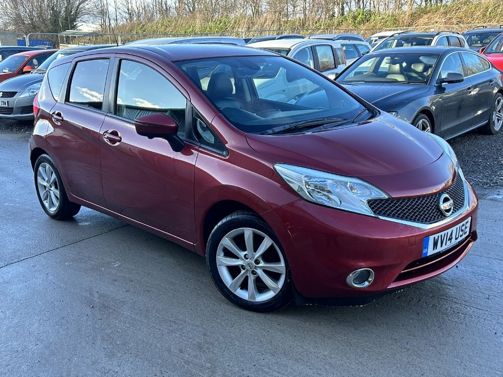 Compare Nissan Note 1.5 Dci Tekna Hatchback Euro 5 WV14USE Red