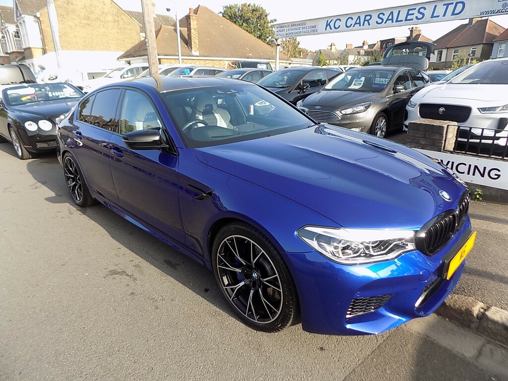 Compare BMW M5 M5 Competition Edition WG70NVR Blue
