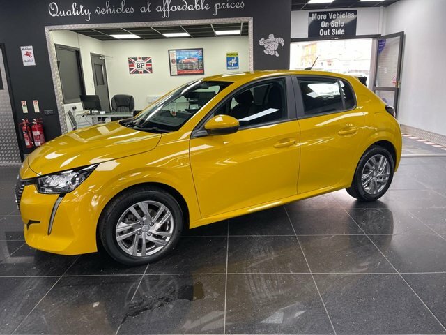 Compare Peugeot 208 1.2 Puretech Active Ss CY20FUO Yellow