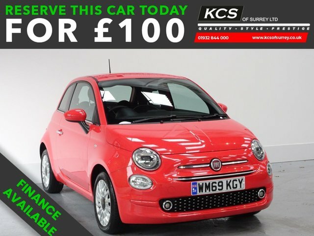 Compare Fiat 500 1.2 Lounge 69 Bhp WM69KGY Pink