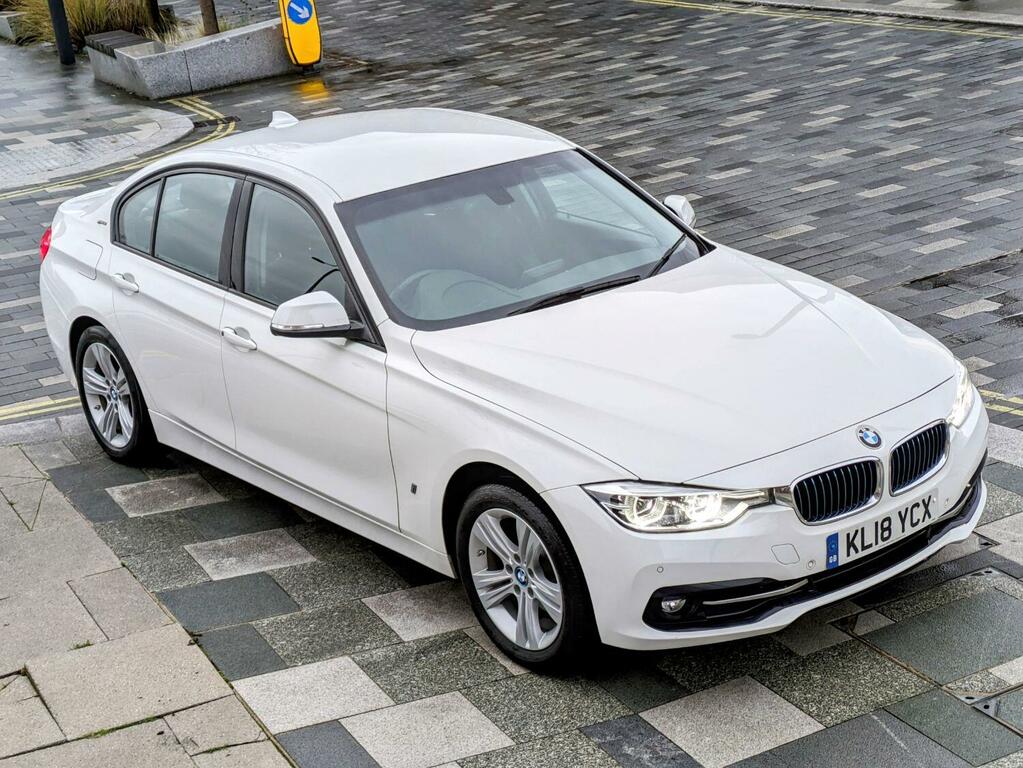 BMW 3 Series Saloon 2.0 330E Sport Saloon 201818 White #1