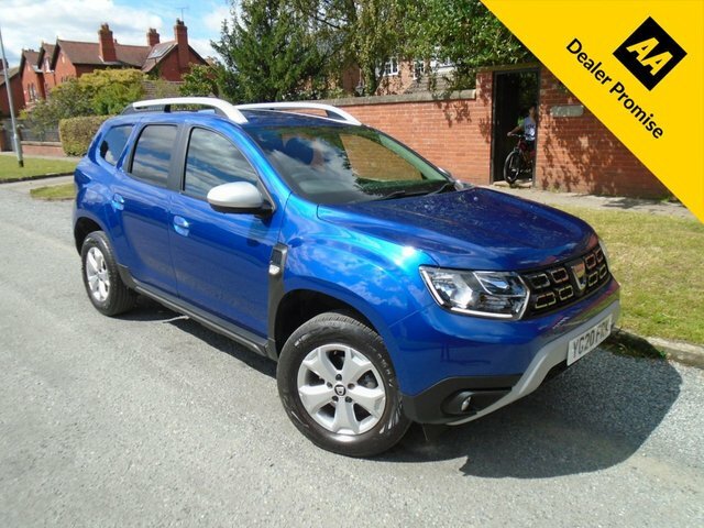 Compare Dacia Duster 1.0 Comfort Tce 100 Bhp YG20FRK Blue