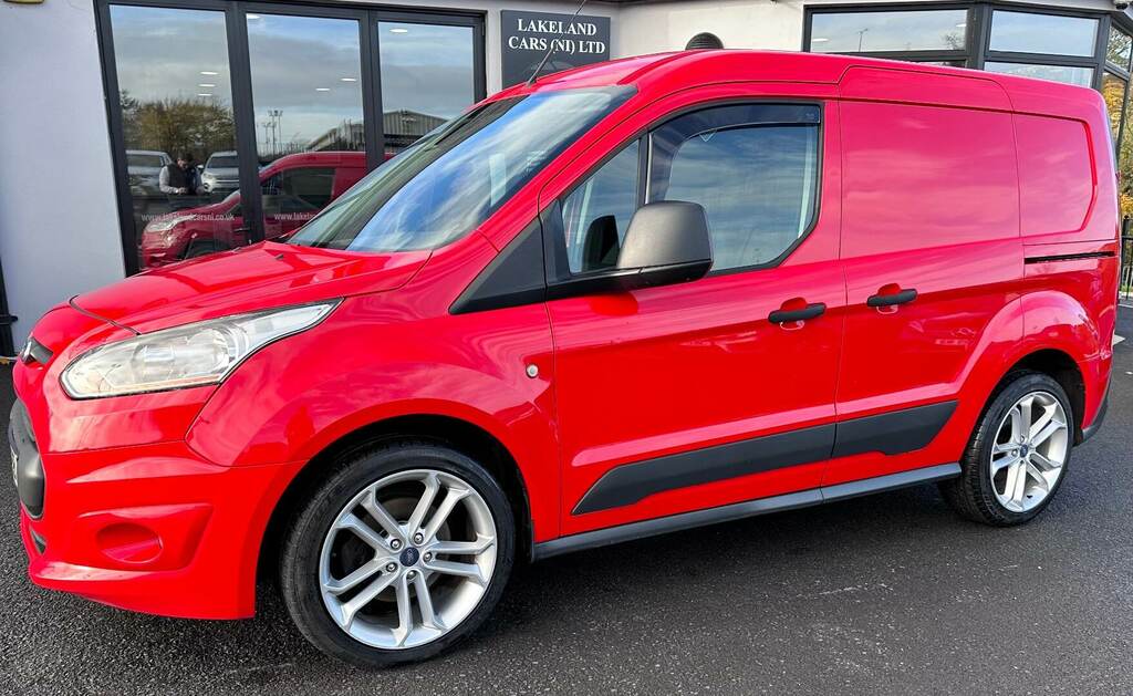 Compare Ford Transit Connect Connect 1.6 Tdci 95Ps X90DSH Red