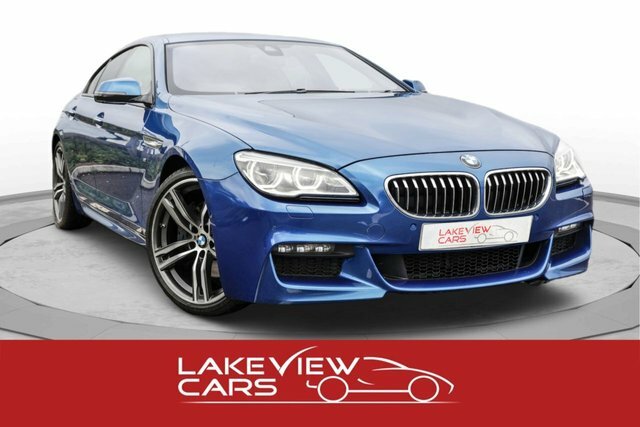 Compare BMW 6 Series Gran Coupe 3.0 640D M Sport Gran Coupe 309 Bhp KW18HYG Blue