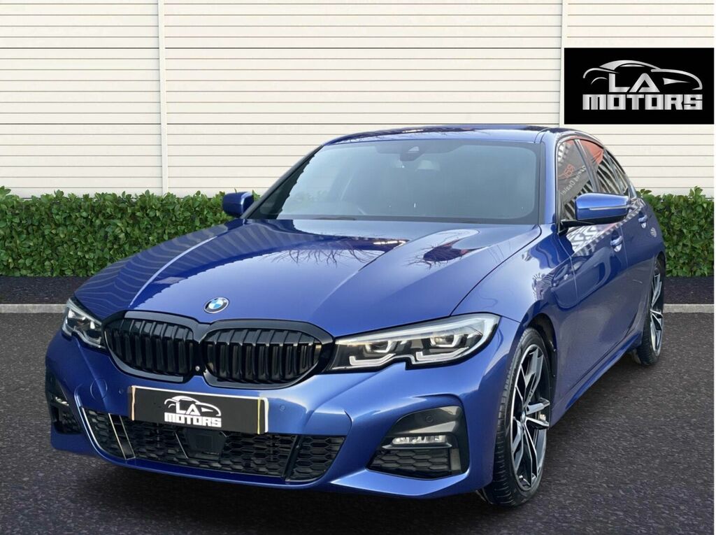 Compare BMW 3 Series Saloon 2.0 320D M Sport Euro 6 Ss 201 LL19XTZ Blue